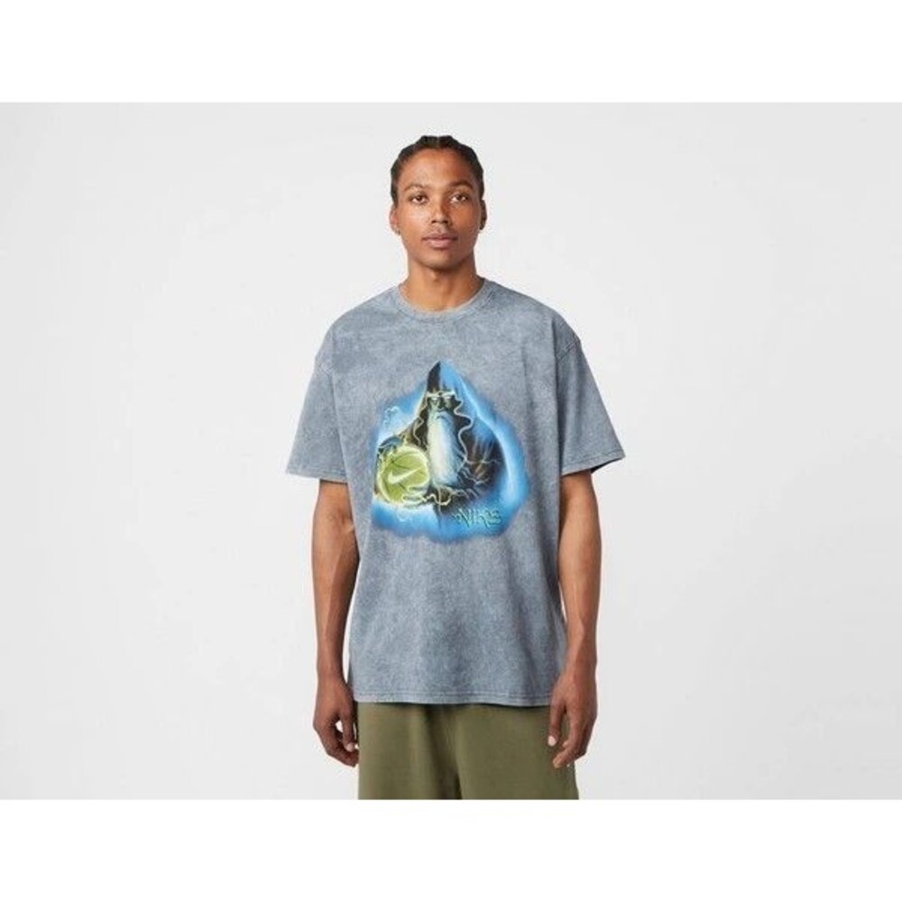 Nike Men's Max90 Fantasy T-shirt Wizard Size XXL NWT Basketball Gray